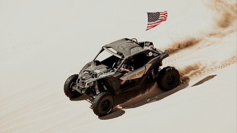 Off-road Vehicle on Sand