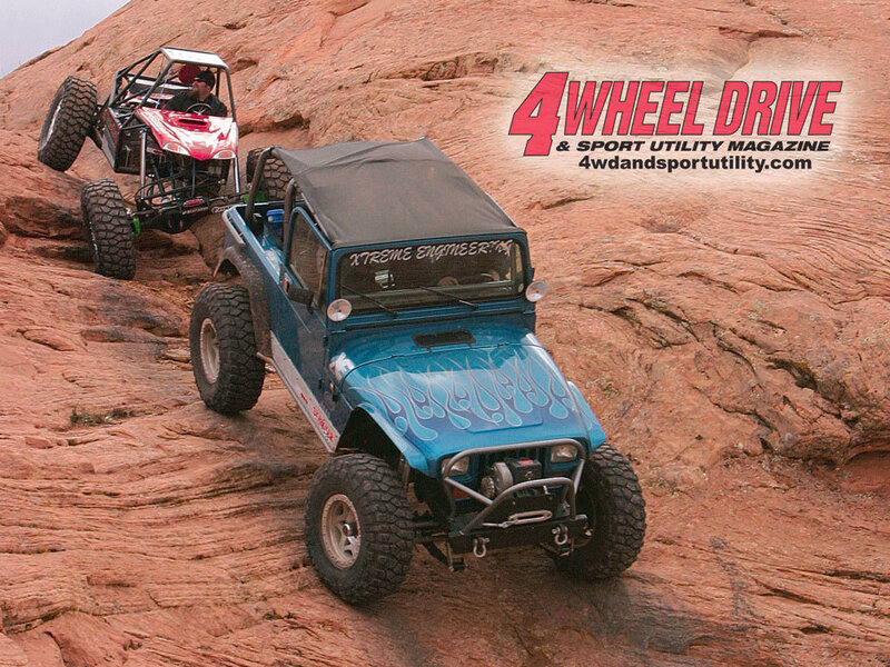 Off-road Vehicles on Rock