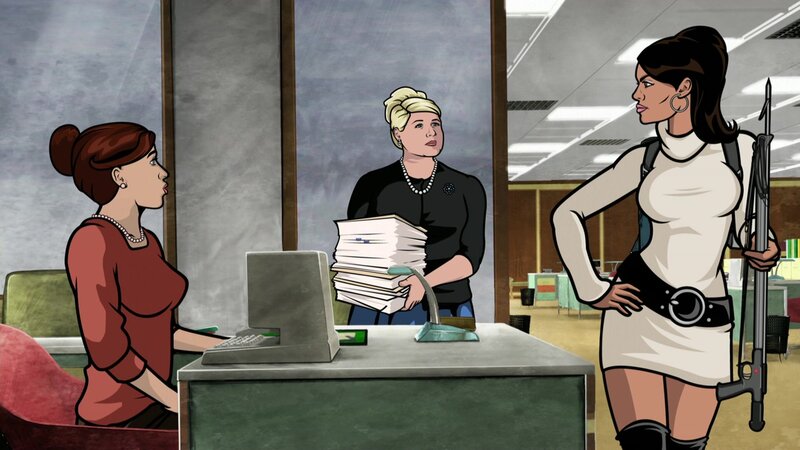 Office confrontation scene