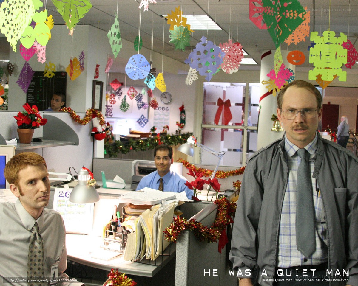 Office holiday decorations