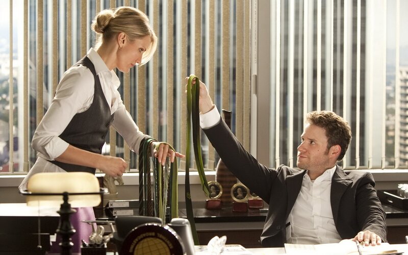 Office scene with man and woman