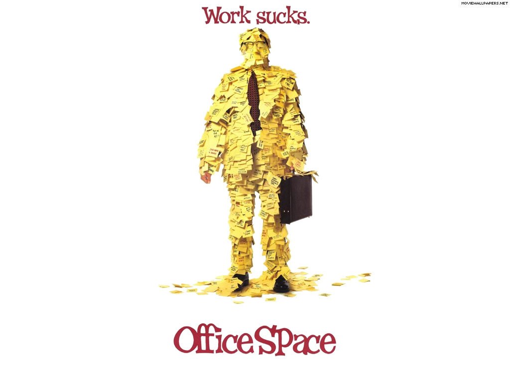 Office Space movie poster