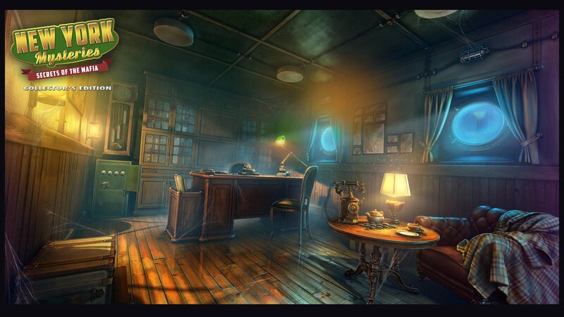 Office with Porthole — Brown