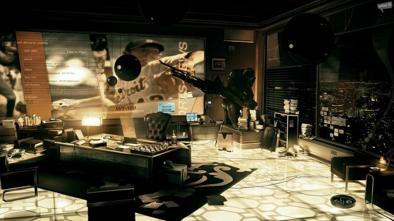 Office with Sports Betting