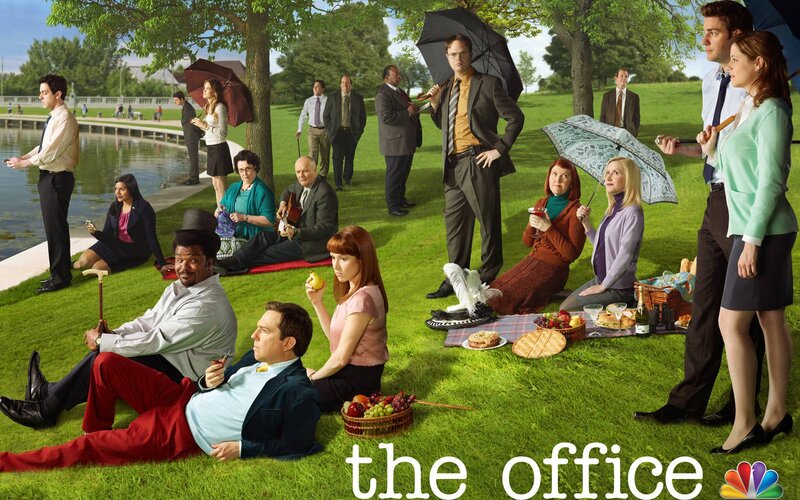 Office Workers at Picnic