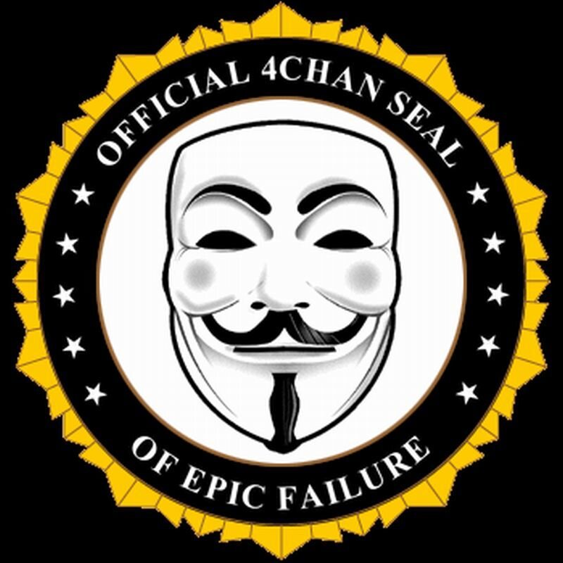 Official 4chan Seal of Epic Failure