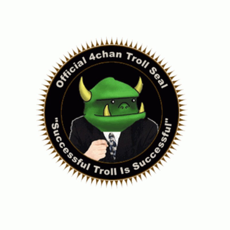 Official 4chan Troll Seal