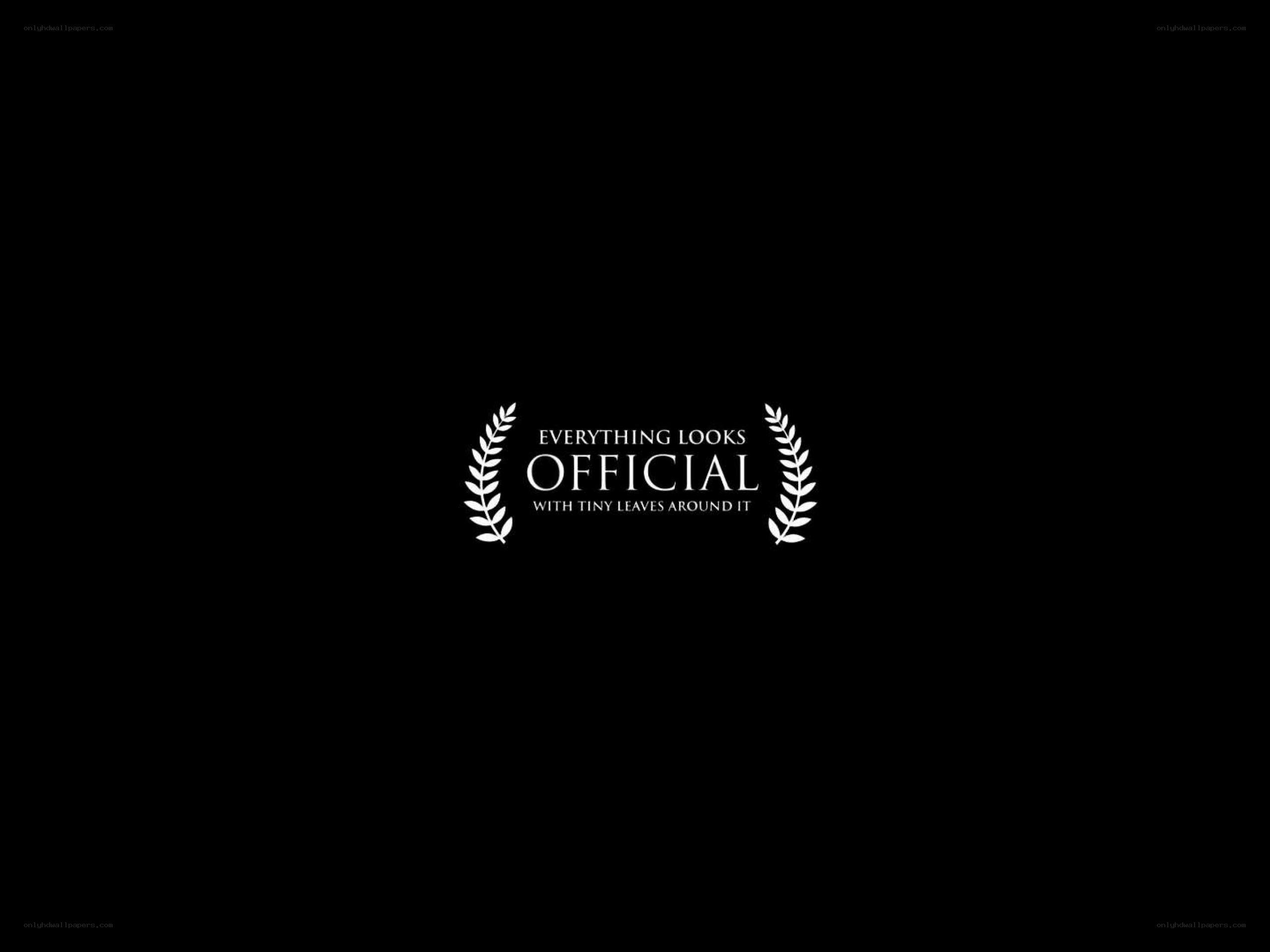 official logo with leaves