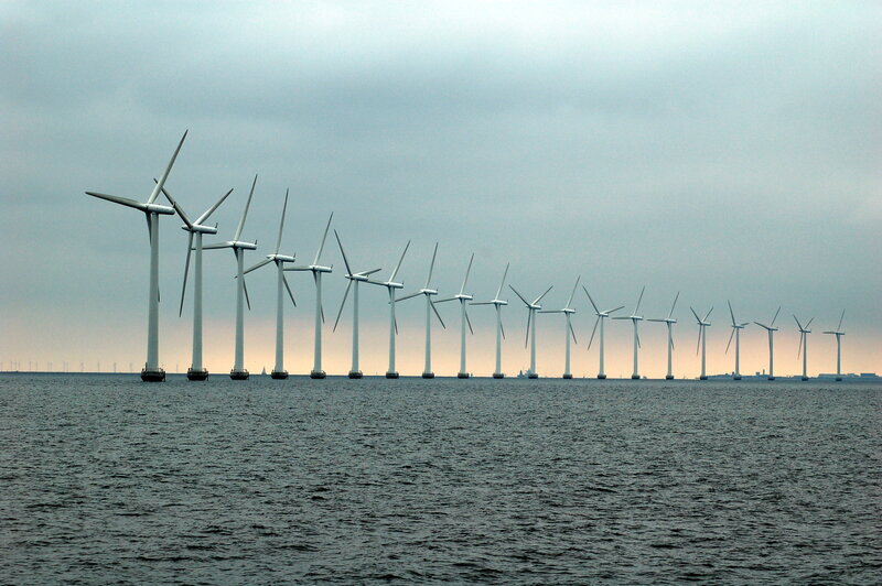 Offshore Wind Turbines — Gray