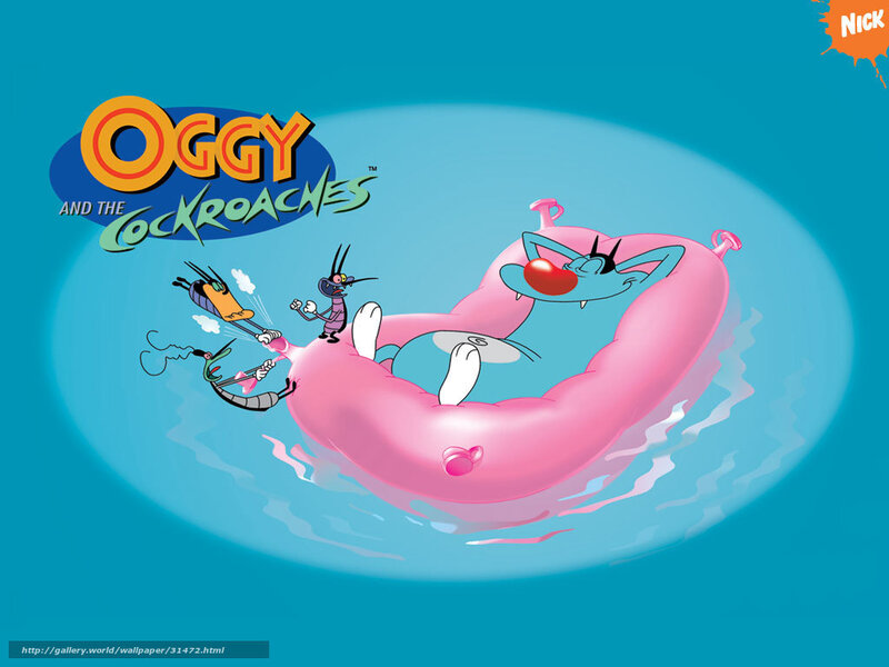 Oggy and the Cockroaches — Blue