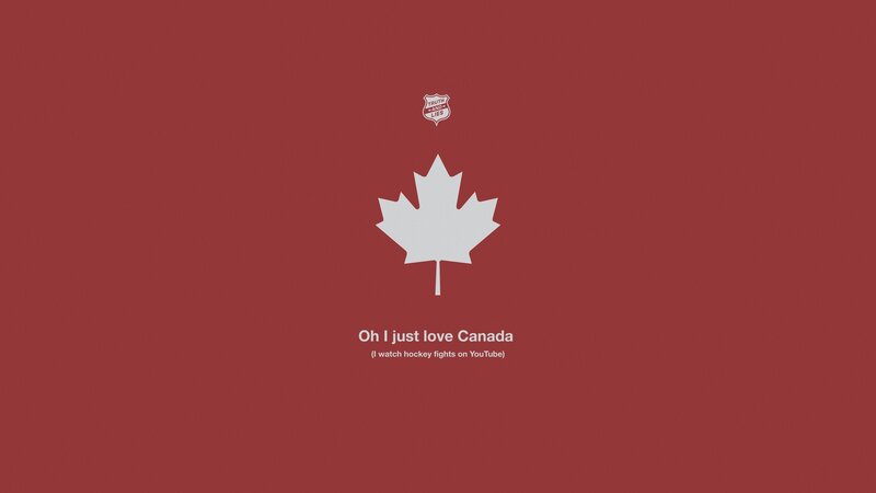 Oh I just love Canada