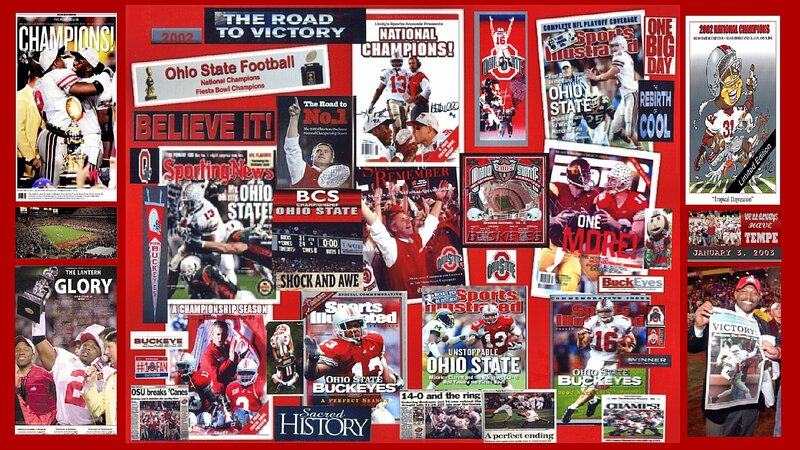 Ohio State Buckeyes Football — Red, Celebratory