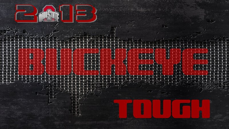 Ohio State Buckeyes Logo — Black, Aggressive