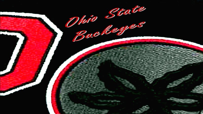Ohio State Buckeyes Logo — Black, Bold, Digital Art