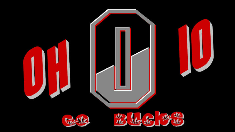 Ohio State Buckeyes Logo — Black, Bold, Vector Art
