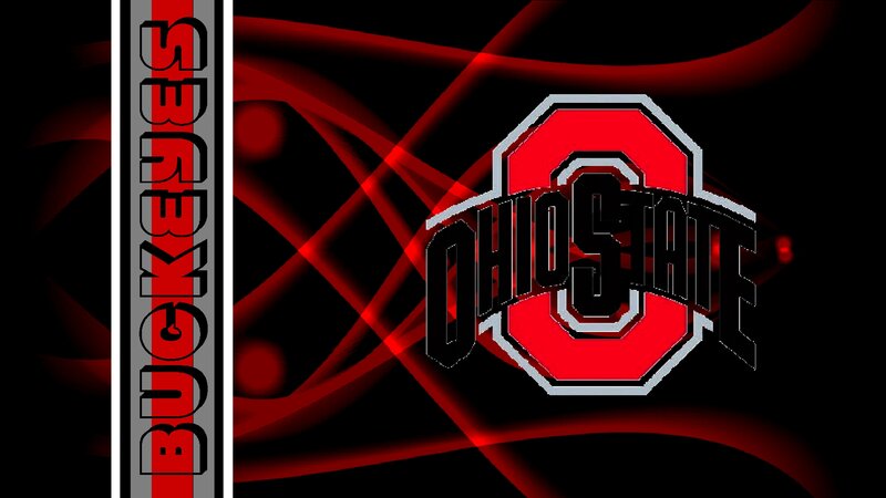 Ohio State Buckeyes Logo — Black, Dynamic
