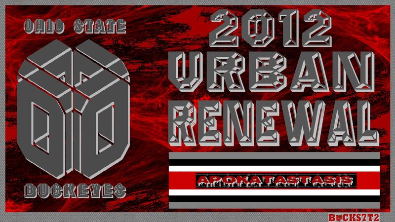 Ohio State Buckeyes Logo — Red, Aggressive, Digital Art, Text, Stripes