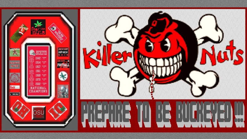Ohio State Buckeyes Logo — Red, Aggressive