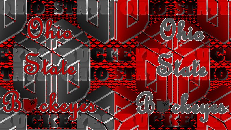 Ohio State Buckeyes Logo — Red, Bold, Energetic