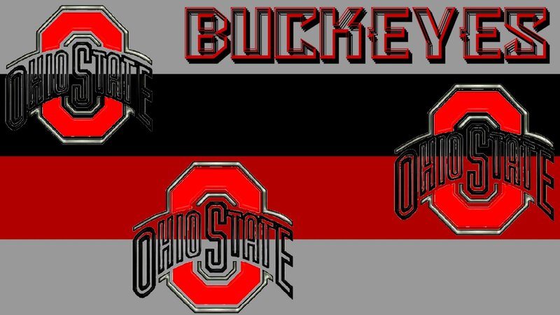Ohio State Buckeyes Logo — Red, Bold, Vector Art