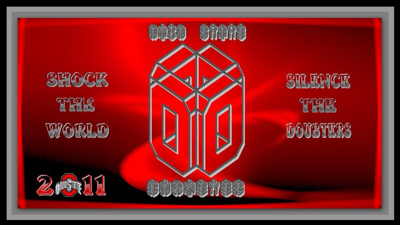 Ohio State Buckeyes Logo — Red, Dramatic