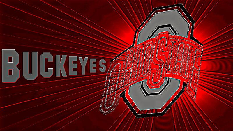 Ohio State Buckeyes Logo — Red, Dynamic
