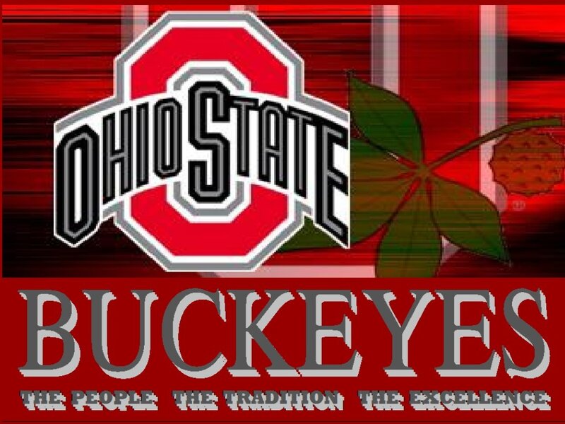 Ohio State Buckeyes Logo — Red, Proud, Vector Art