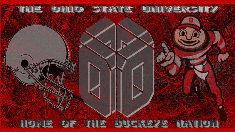Ohio State Buckeyes Logo — Red