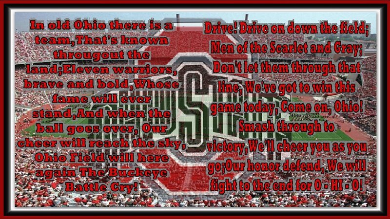 Ohio State Buckeyes — Red, Energetic