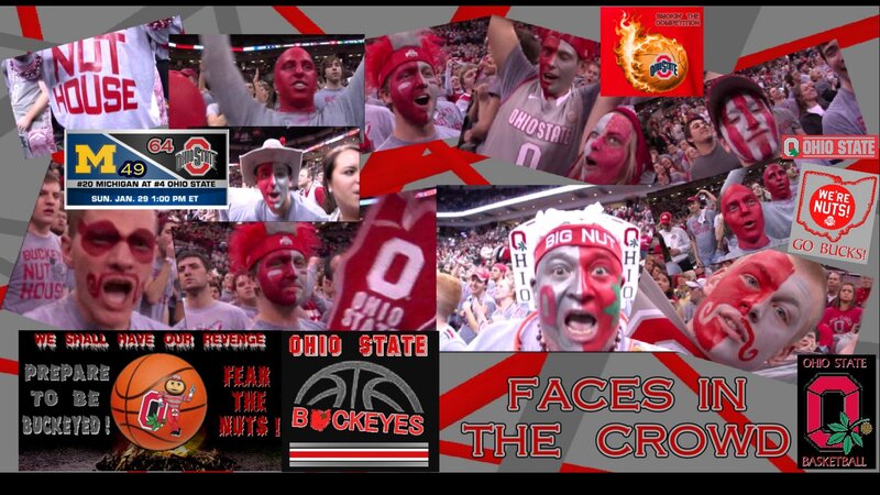 Ohio State Fans in Crowd