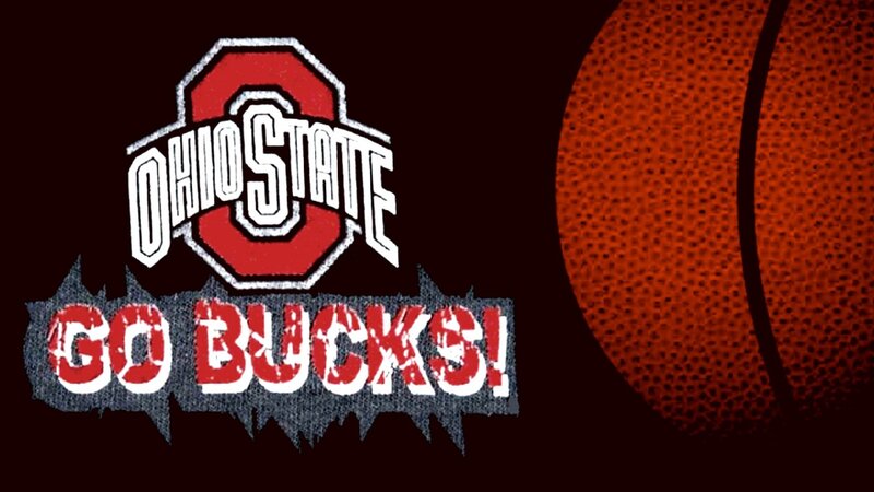 Ohio State Logo and Basketball