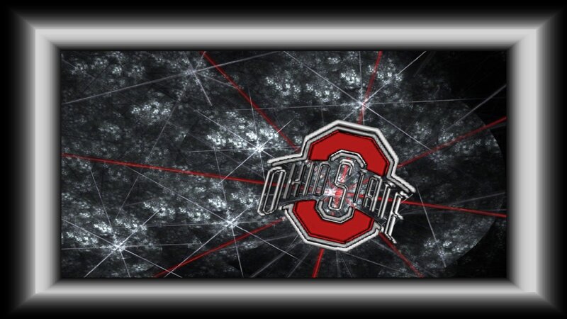Ohio State Logo — Black, Dramatic