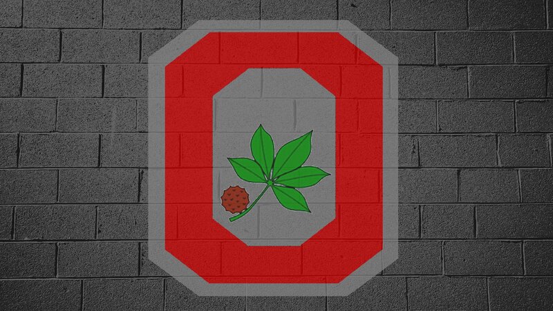 Ohio State Logo on Wall