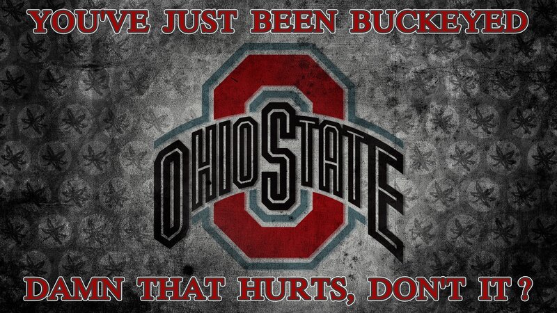 Ohio State Logo — Red, Aggressive