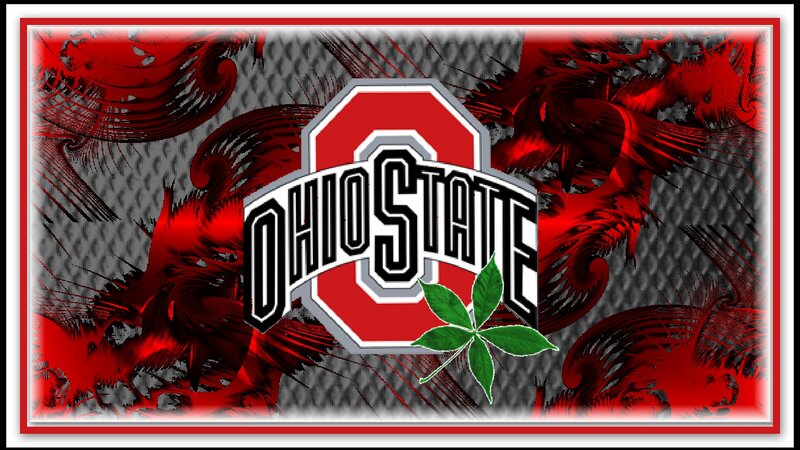 Ohio State Logo — Red, Bold