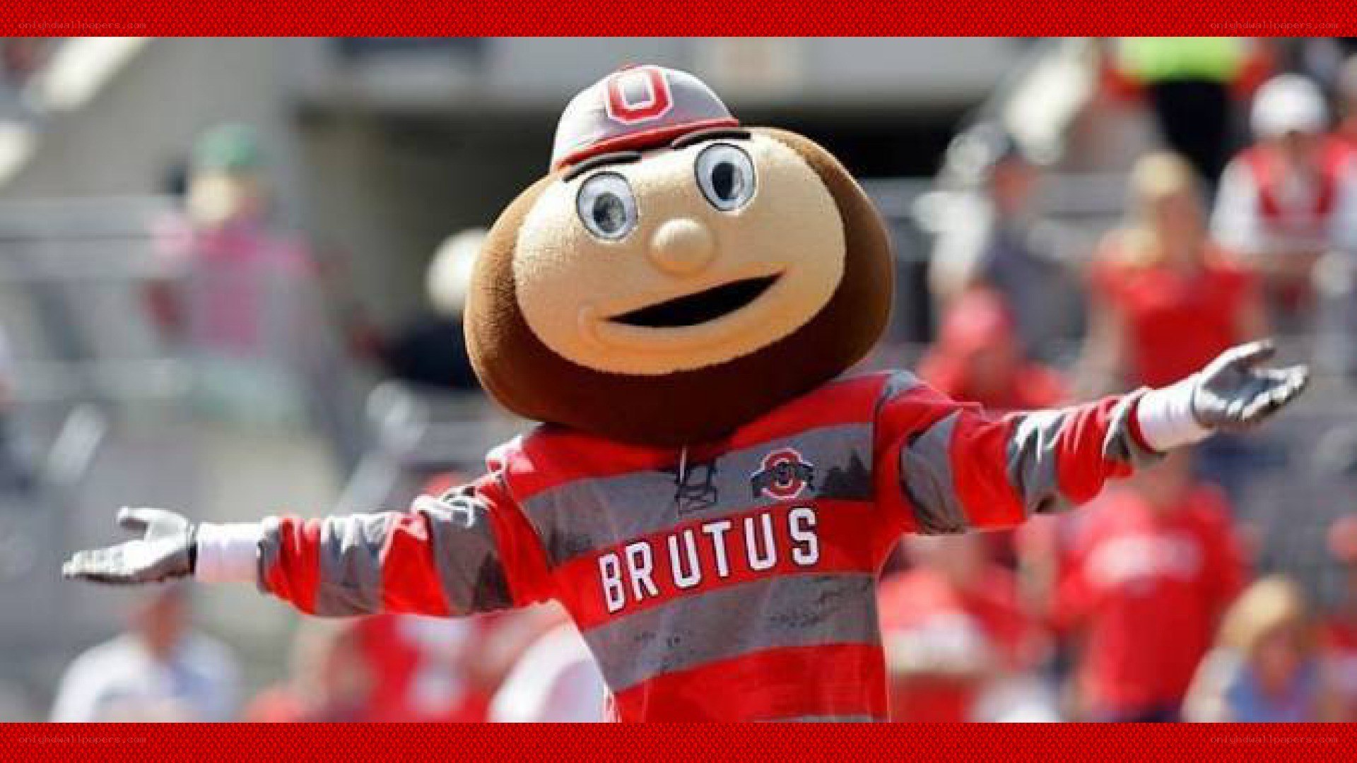 Ohio State mascot at game