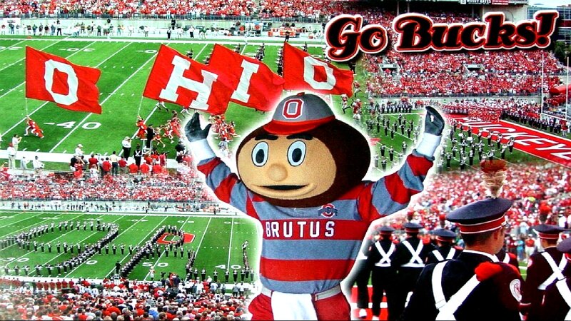 Ohio State Mascot — Red, Energetic