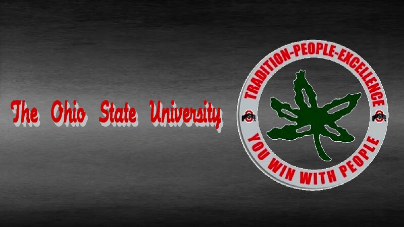 Ohio State University Logo — Black, Formal