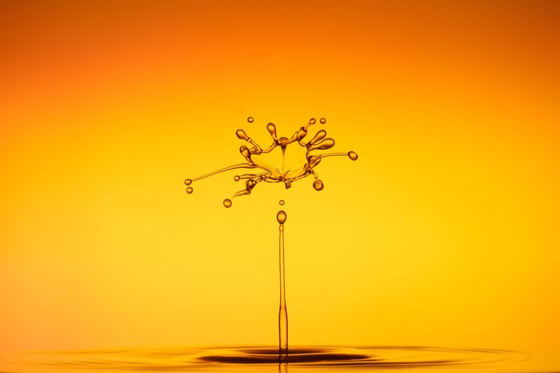Oil Droplet Splash