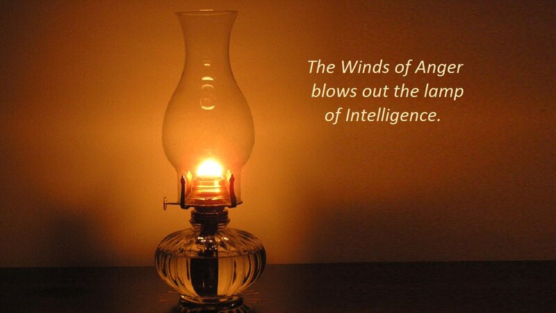 Oil Lamp on Table — Orange
