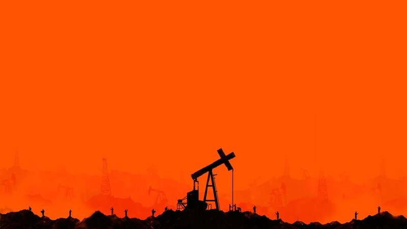 Oil Pump in Desert