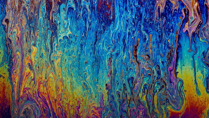 Oil Slick Patterns
