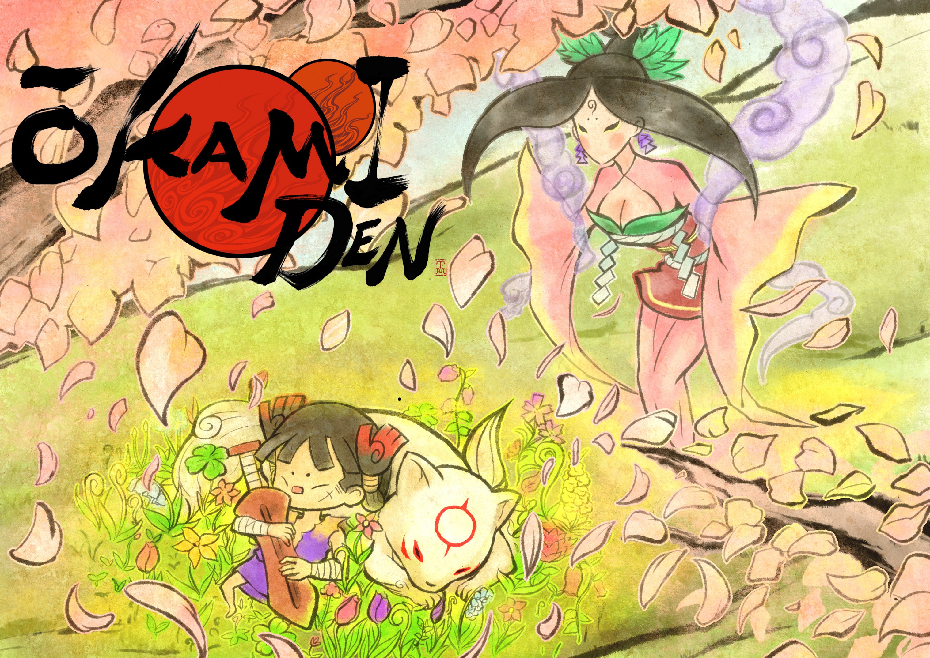 Okami Den artwork