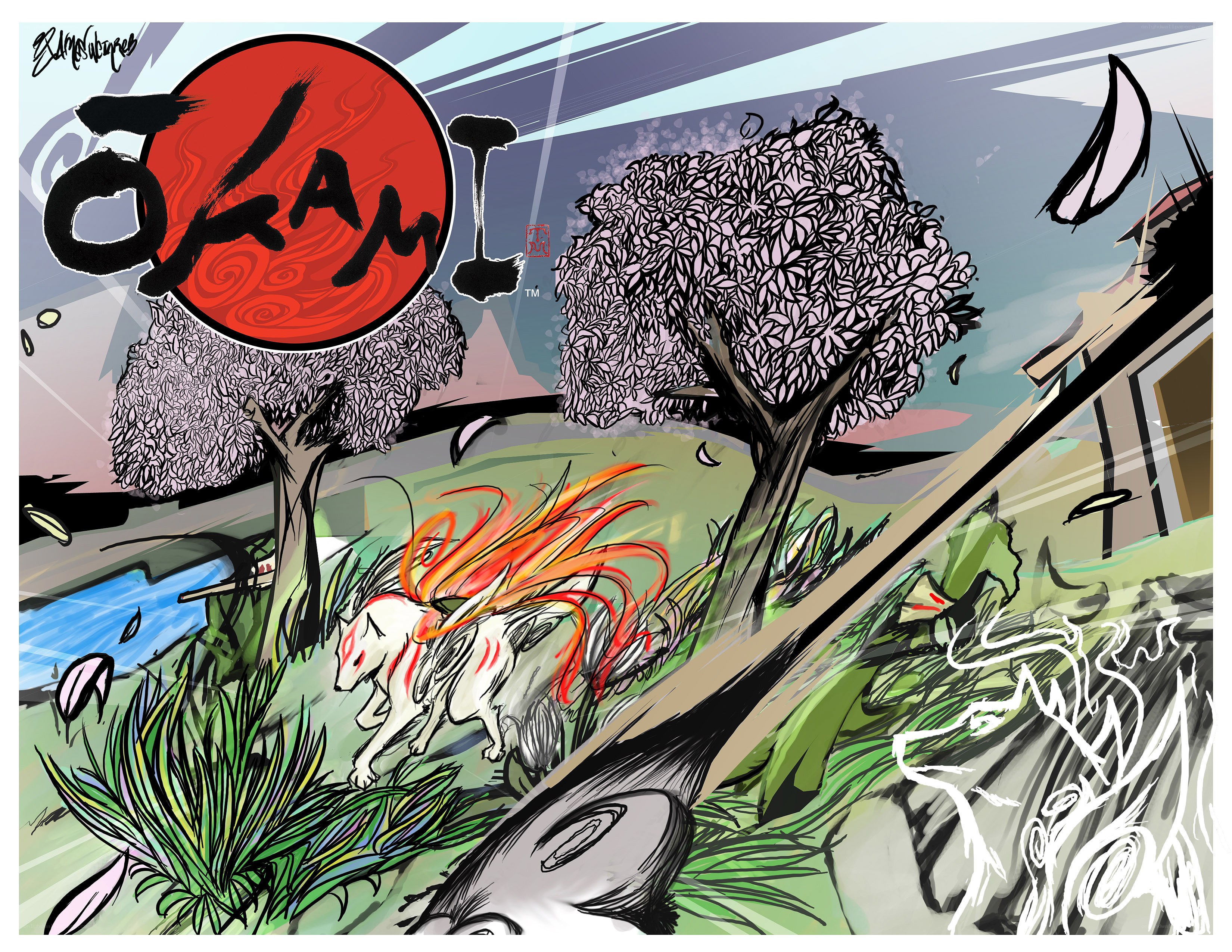 Okami: Wolf of the Red Moon