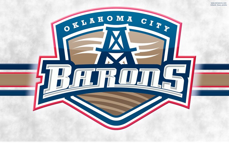 Oklahoma City Barons Logo — Blue