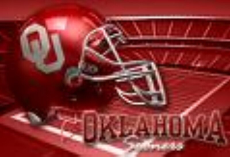 Oklahoma Sooners football helmet
