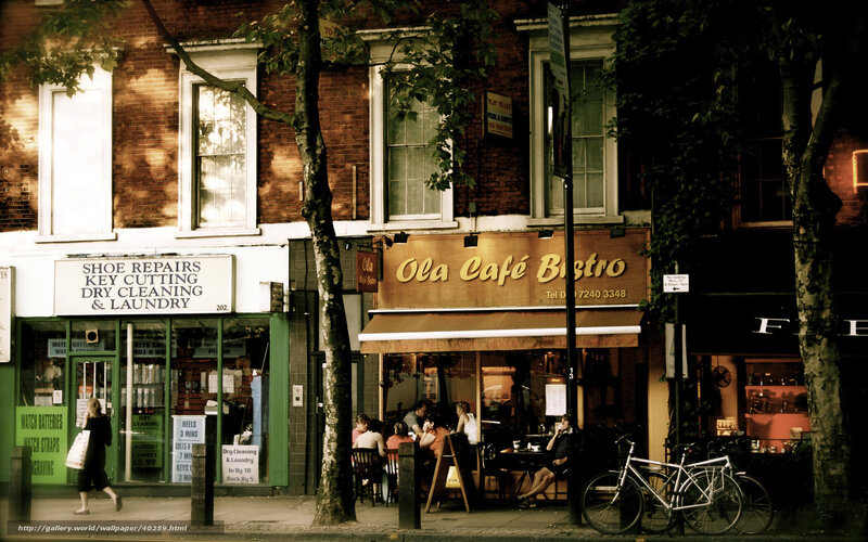 Ola Cafe Bistro street scene