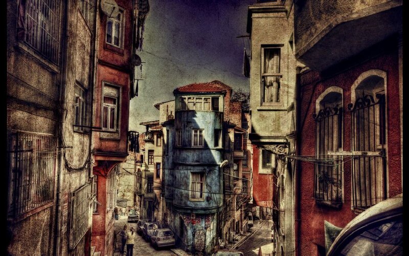 Old alley in Istanbul