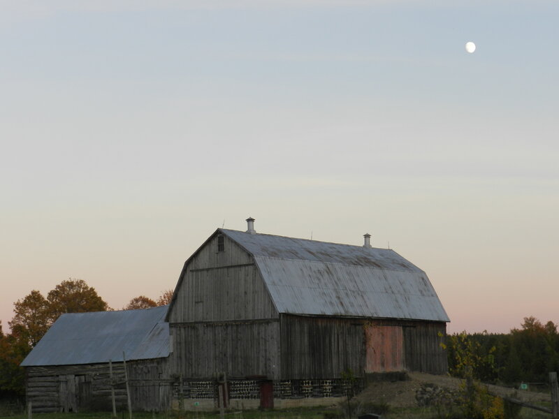 Old Barn at Dusk