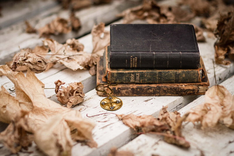 Old Bibles and Cross